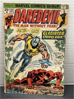 1974; marvel; daredevil the man w/o fear comic