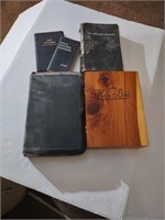 Great group of Bibles including a German Bible,
