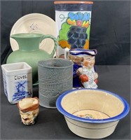 Vintage Pottery, Assorted