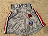 Kelly Pavlik Signed Boxing Shorts w/COA
