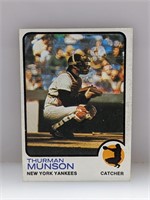 1973 Topps Baseball Thurman Munson Card 142