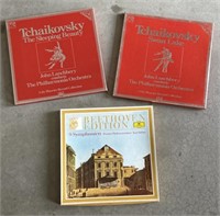 TCHAIKOVSKY/Beethoven symphony vinyl records