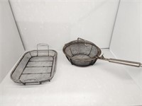 Grilling Baskets Set of 2
