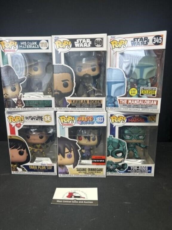 Star Wars funkos and funkos