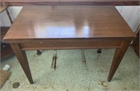 Vintage Mahogany Fold-Over Dining Table