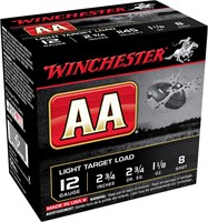 Winchester Ammo AA128 AA Light Target 12 Gauge 2.7