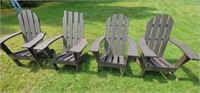 Wooden Adirondack Chairs No.2
