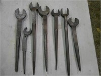 mostly homemade antique wrenches