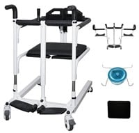 Patient Lift Transfer Chair with Commode,Wheelchai