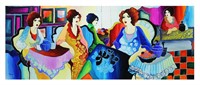 Patricia Govezensky- Original Watercolor "Girls Po