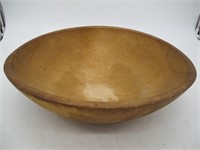 EARLY WOODEN DOUGH BOWL