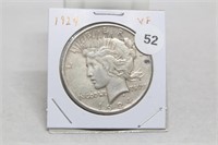 1924 Peace Dollar VF