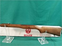 Ruger mini 14 box and stock.