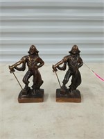 Bronze figurines 7.5"