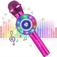 FISHOAKY Karaoke Microphone [update] for children