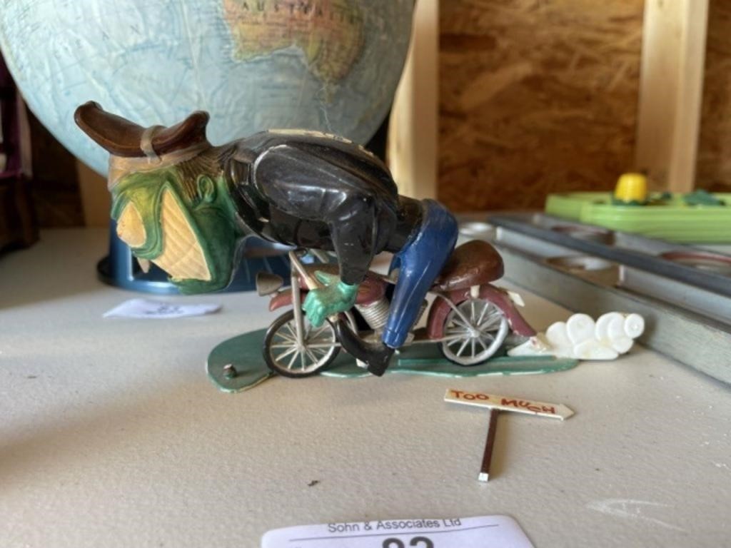 Vintage Motorcycle Toy
