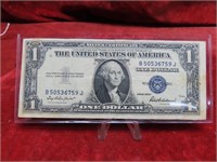 1935-F $1 Silver Certificate US banknote.