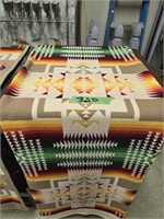 Navajo Indian Blanket 62x80