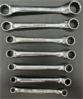 7 Pc Set SnapOn Box Wrenches