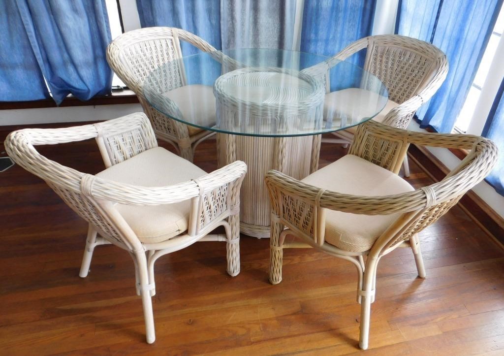 Very Nice Rattan Wicker Dining Set