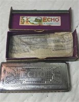 The Echo M Hohner harmonica