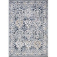 Montmiral Oriental Gray/Blue Area Rug