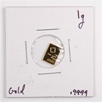 Gold 1g Bar