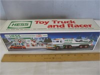 1991 Hess Oil Co. Die Cast Truck & Racer Set