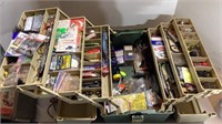 Large Plano tackle box full of tackle