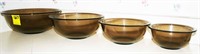 Vintage 4-Pc. Pyrex Mixing Bowl Set