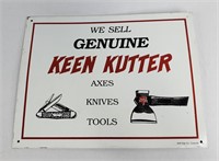 "Genuine Keen Kutter" Sign Metal
