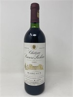 1989 Chateau Prieure-Lichine Margaux Red Wine.