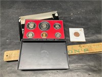 1979 proof set and penny