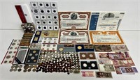 LOT OF ASSORTED COINS