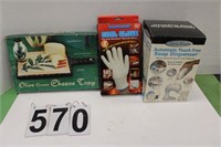 Ceramic Cheese Cool Glove ~ Soap Dispenser (New)