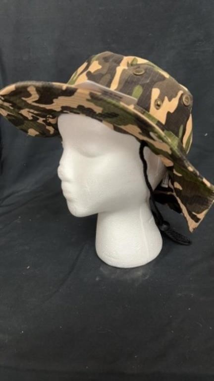 New Men’s Camo Summer Hat, One Size Fits All