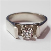 $120 Silver CZ Ring