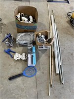 Misc plumbing supplies, pex cutters, pvc