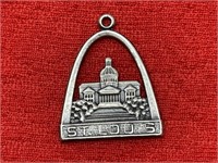 Sterling Silver St.Louis Charm 2.64 Grams