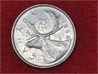 1968 Canadian Quarter