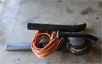 Toro Electric Leaf Blowere ans Extension Cord