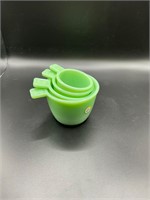 Jadeite 4ct Measuring Cups