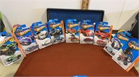 9  miscellaneous lot of New Hot wheels on card