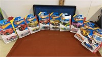 9 Miscellaneous lot of Hot wheels on card
