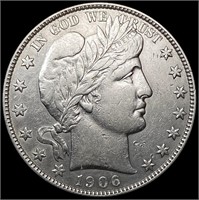 1906-S Barber Half Dollar CLOSELY UNCIRCULATED