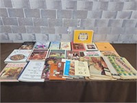 Vintage cook books and old family recipes