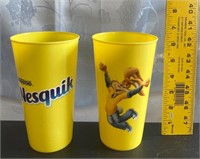 Vintage Nesquik Cups