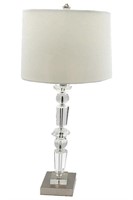 Lamp Crystal Base 13"Dia x 27"H