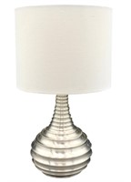 Lamp Chrome Ribbed Base