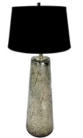 Lamp Black/Gold Mercury Glass Base